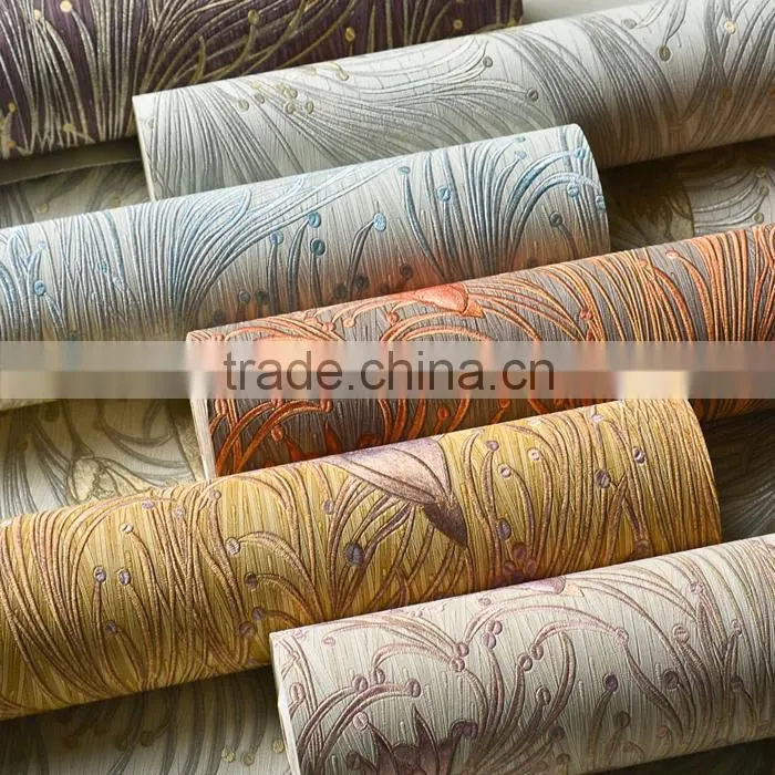 high quality pvc wallpaper for solvent printing