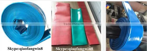 100 meter water hose farm tractor High Pressure PVC Layflat Discharge Water Hose