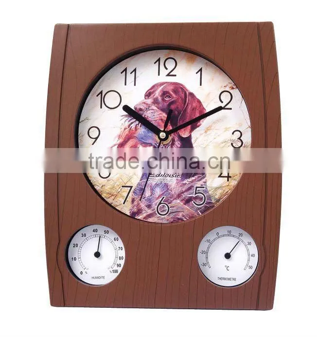Plastic Weather Station Clock