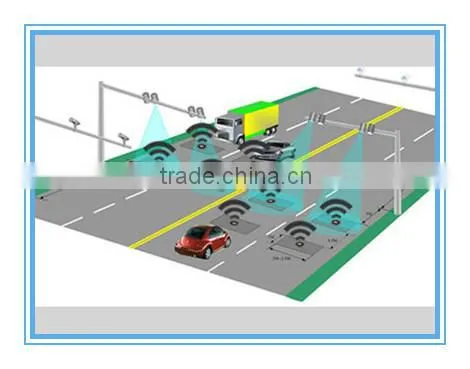 Inductive vehicle loop Detector magnetic vehicle sensor for transportation detection system