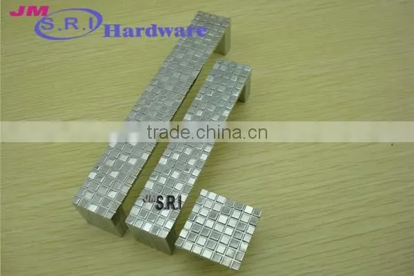 Hot sale rectangle shape zinc alloy bedroom furniture hardware drawer handles