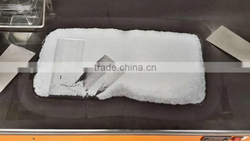 2015 New Style Marble Slab Top Fried Ice Cream Machine with good after sale