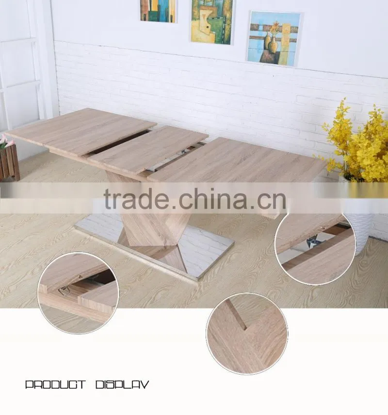 Hot Sale MDF Extended Dining Tables Living Room Furniture