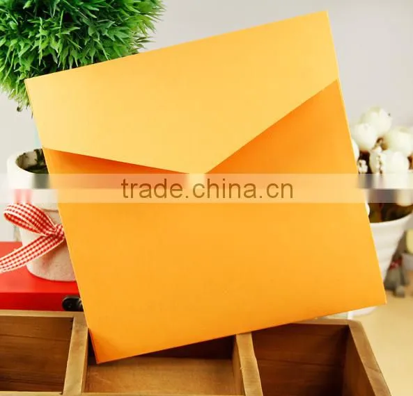 hot sell Business invitation card packing custom envelopes with good quality