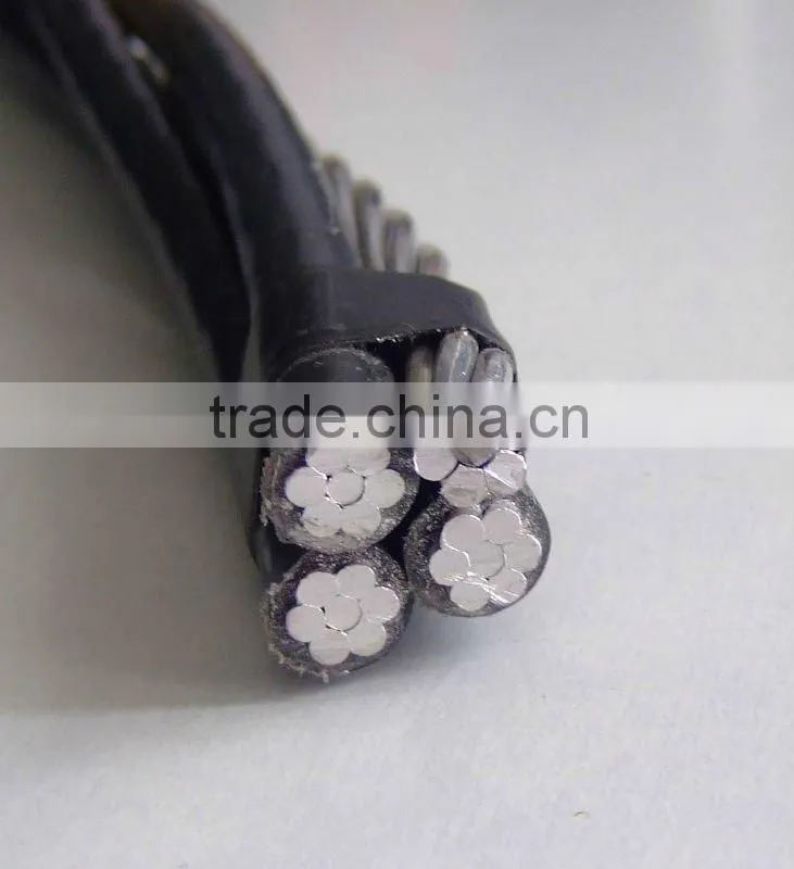 Overhead AAC AAAC ACSR Aluminum alloy XLPE/PE insulation ABC cable
