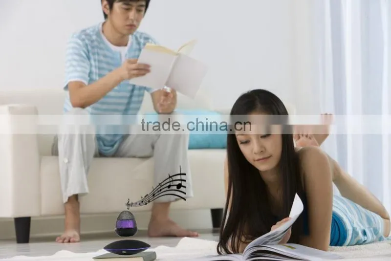 Bluetooth speaker floating and rotating in the mid air bluetooth speaker/tumbler shape bluetooth speaker