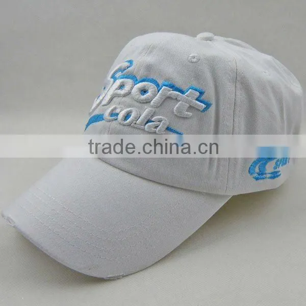 100% cotton twill LED cap with logo,led light baseball cap