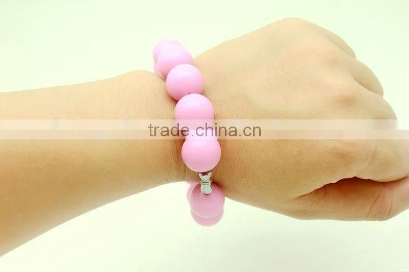 food grade fashion Silicone Chewbead bracelet