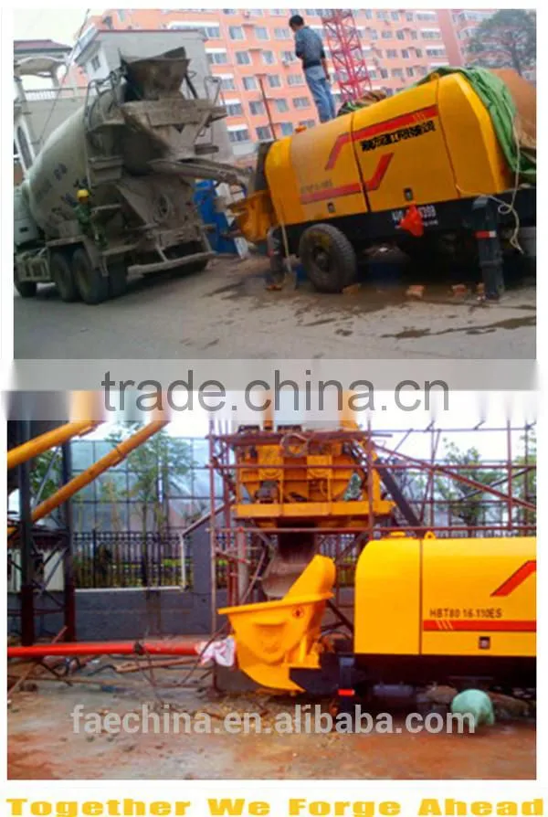 Chinese new Truck-mounted Concrete pump HBT Series with CE approval