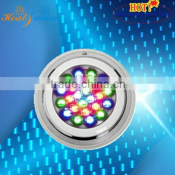 2014 IP68 Wall-mounted LED swimming pool lights F5603 18x3w RGB
