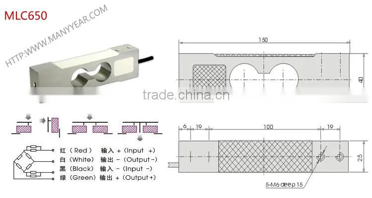300kg platform scale load cell, pricing scale load cell