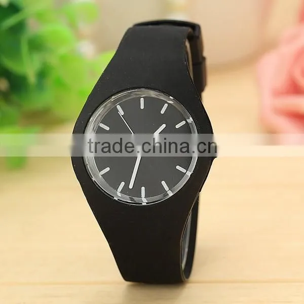 Custom Design Fashion Fruit Color Silicone Watch