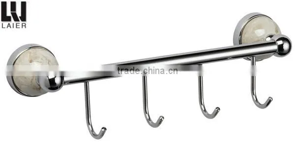 chrome ceramic bathroom accessories set soap dispenser 2438A