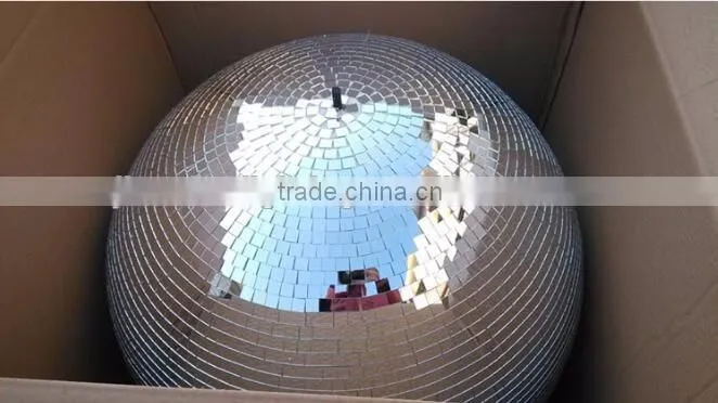 High quality with all size reflection rotation hanging mirror / glass ball light