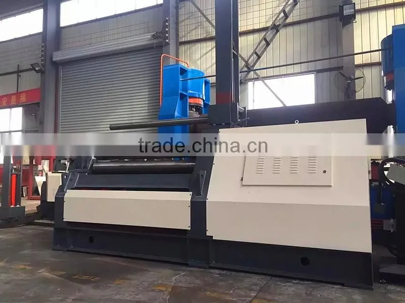 3 and 4 Roller four roller plate rolling machine, heavy steel plate roller, metal sheet manufacturer