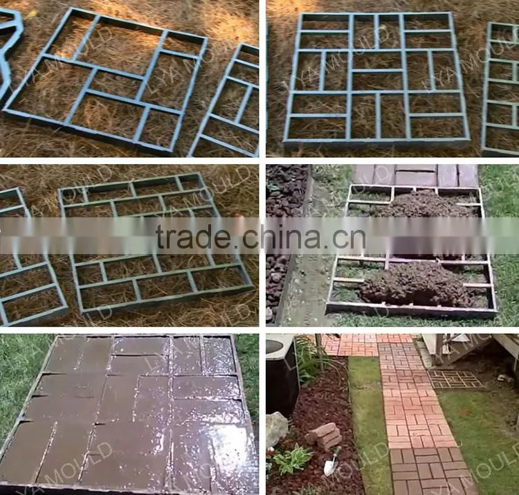 DIY garden stone mould
