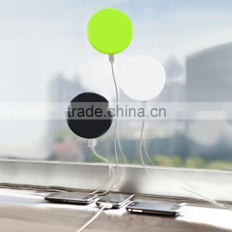 0.6W USB output waterproof window solar power bank with sticker