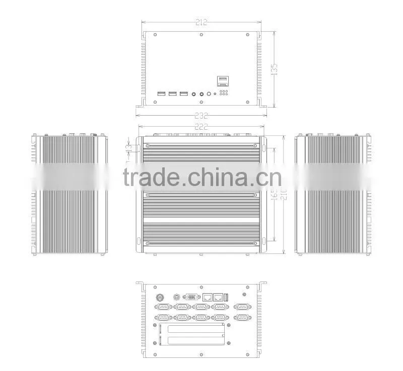 BBOX-5107 Embedded Box PC