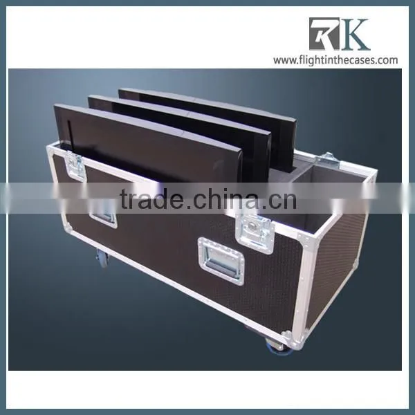 Hot selling!! flight cases for plasma tv by Waterproof,fireproof plywood flight case with top quality made in china