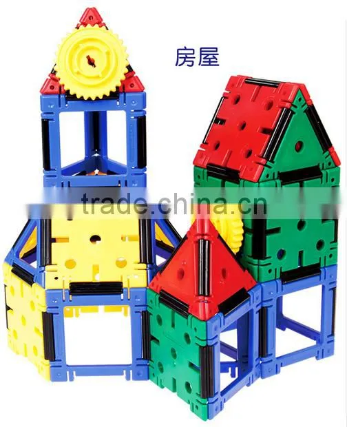 Hot Sale Plastic Intelligent Pre-educational Blocks