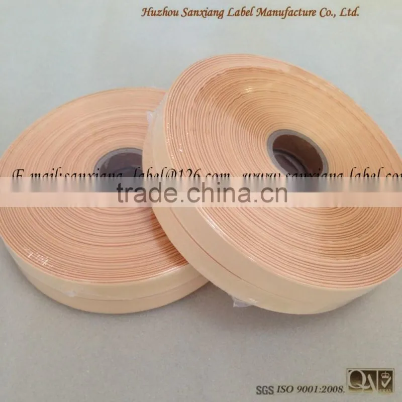 High quality label fabric,100% polyester satin ribbon for digital printer ribbon