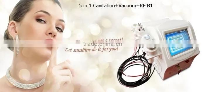 CE TUV certificate 5 in 1 cavitation box panda for weight loss