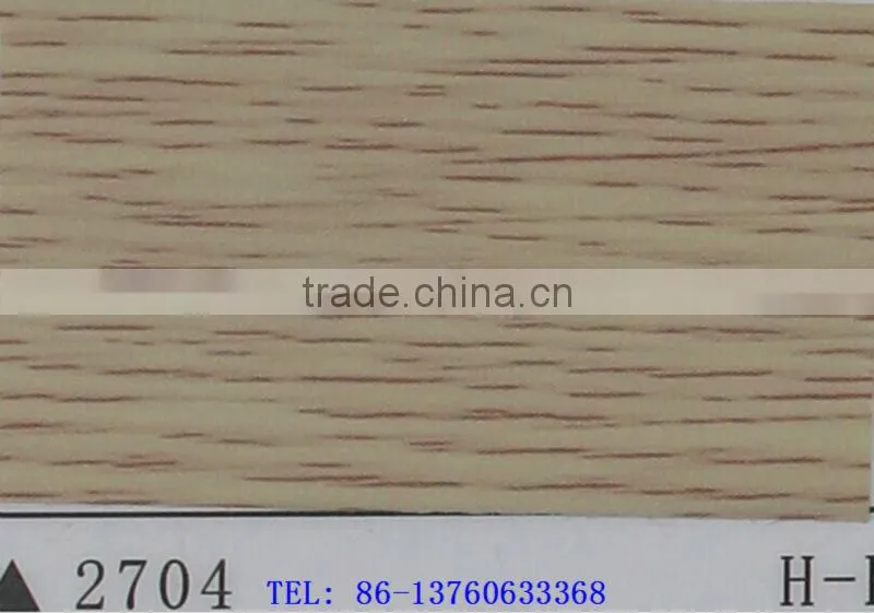 Wood Grain self-adhesion cold laminated Decoration PVC Film item 2704