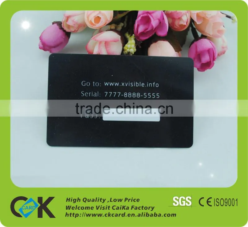 custom top grade lottery scratch cards with SGS assurance