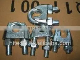 high quality ZINC PLATED ITALIAN TYPE DROP FORGED WIRE ROPE CLIP