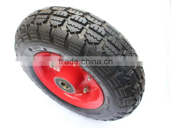 wheel barrow wheel 4.10/3.50-4 with high quality