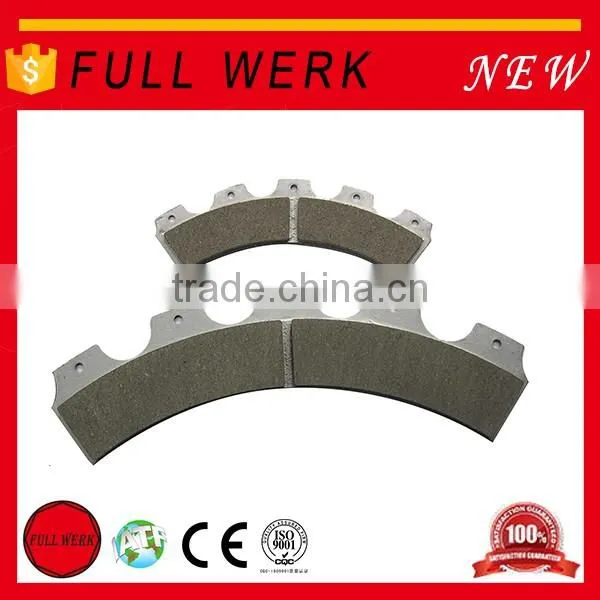 Woven brake lining mintye brake pad and brake shoes
