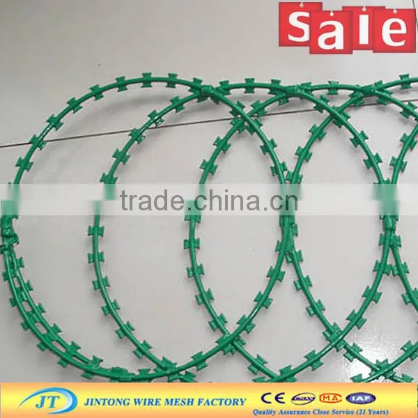anping factory iron concertina razor wire barrier