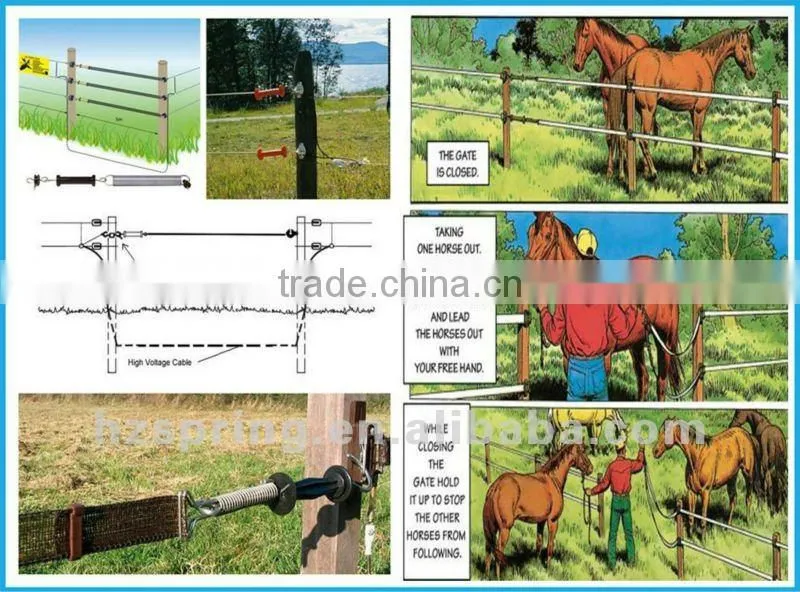 Electric Fencing Gate Handle, Customized Colour Avaliable