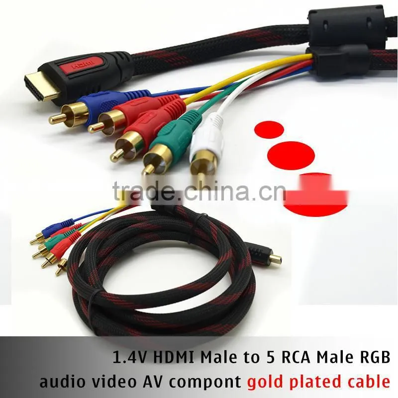 1.8m 6ft nylon HDMI Cable v1.3