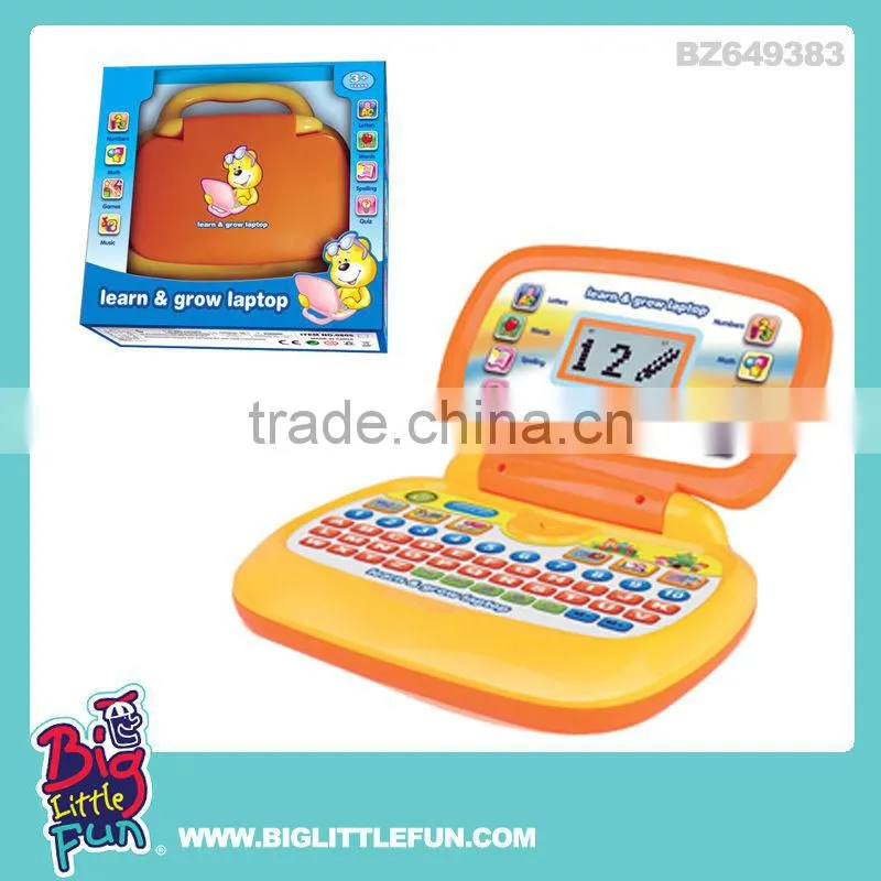 Children English intelligent learning machine toy with light
