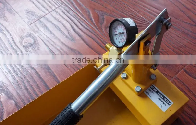 Hot sale pressure comparison testing pump /Manual water pumpSY-25XX-2