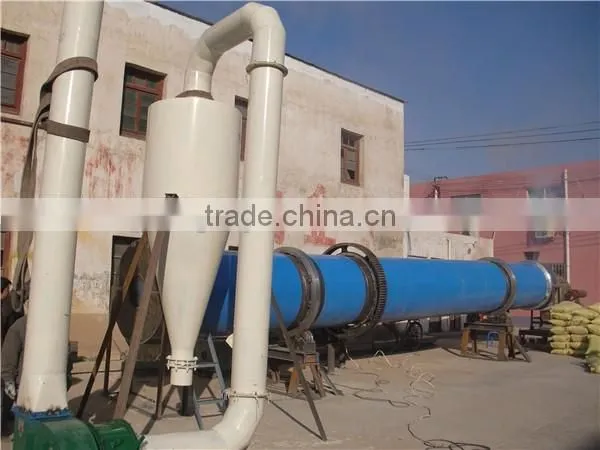 4 ton industry use wood chips rotary dryer/sawdust dryer machine factory from China