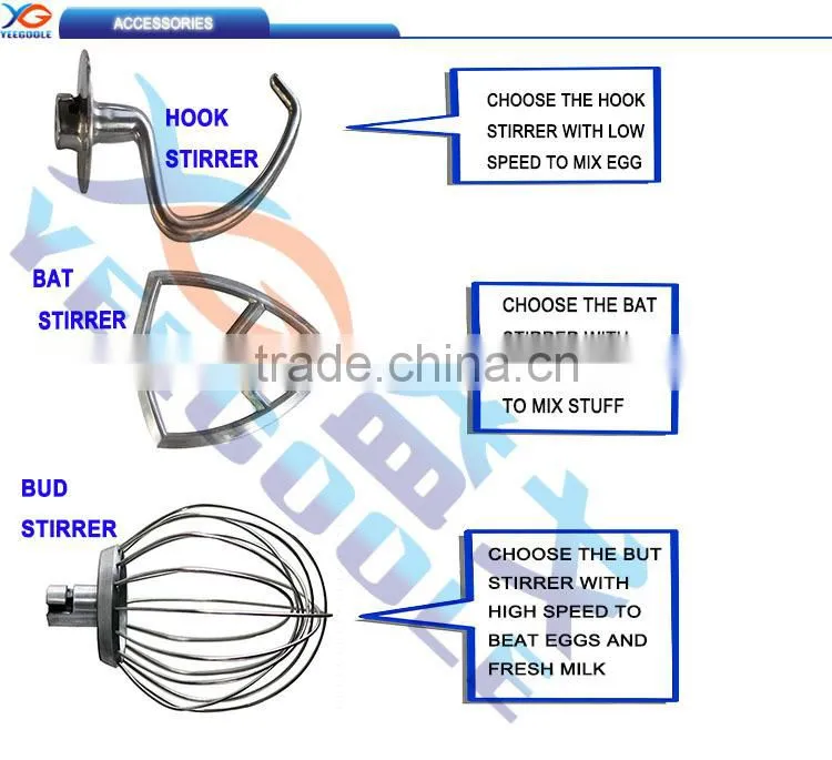 Bakery Equipment Commercial 20L Planetary Mixer