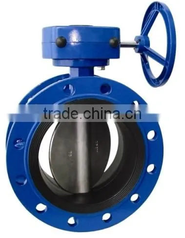 316 stainelss steel flanged butterfly valve