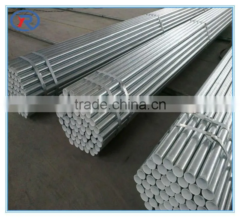 hot dipped galvanized welded steel tube/pipe