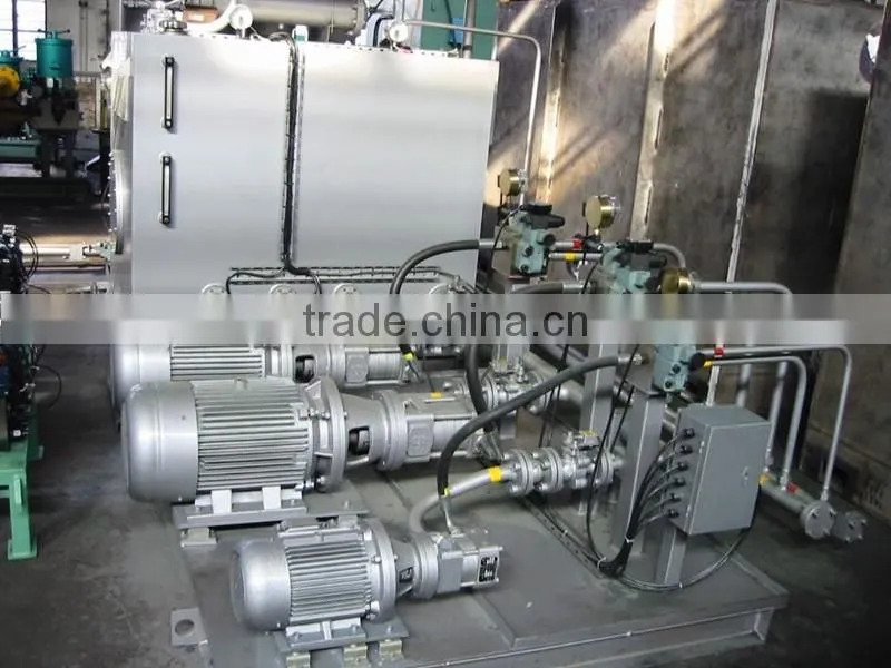 Vulcanizing machine hydraulic system