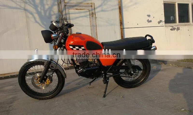 200cc classic motorbike