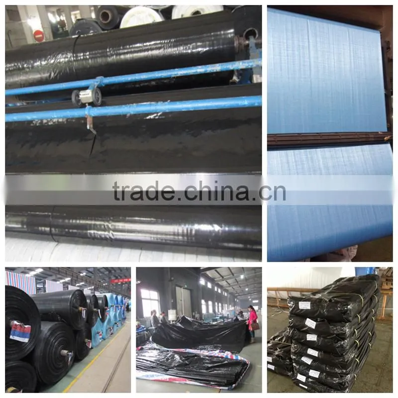 uv resistant aquaculture fish farming HDPE polyethylene reinforced pond liner
