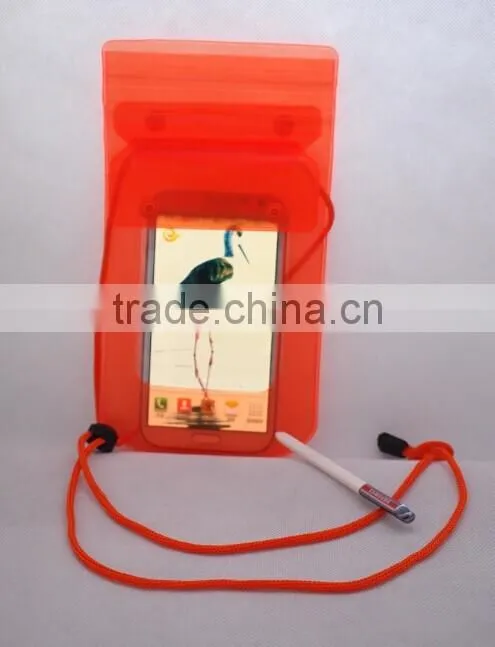Mobile Phone PVC travelling bag/ travel bag for cell phone/ pvc waterproof bag