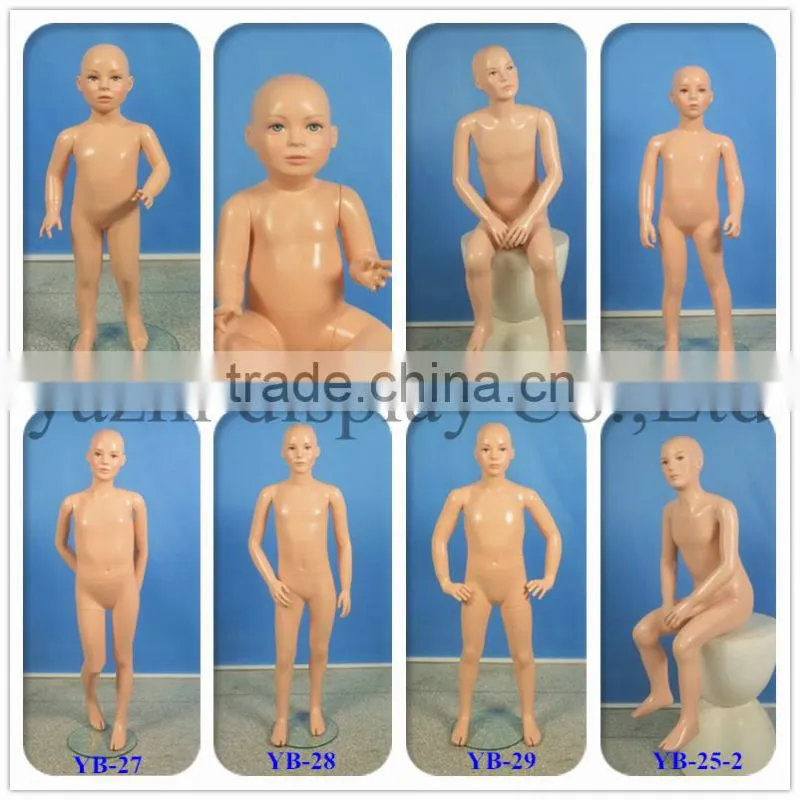 Female sport mannequins with abstract head in matt white