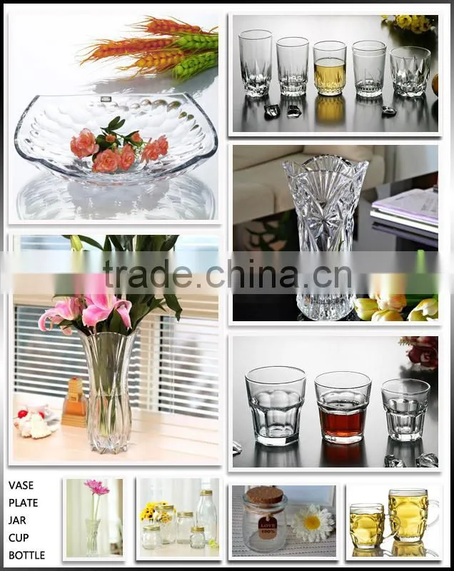 four side lock Pyrex glass food container with airtight lid