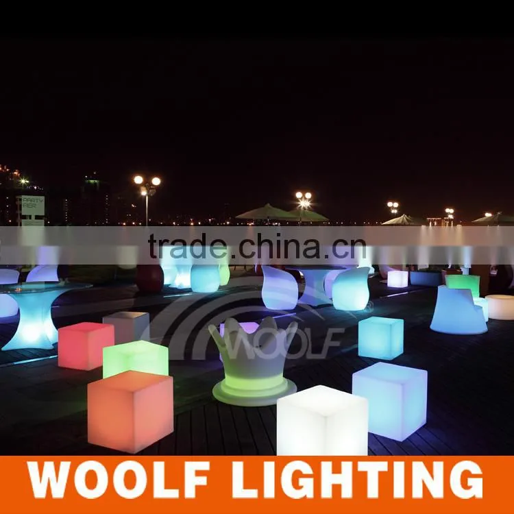 Outdoor Decoration Nightclub Bar LED Lighting Furniture