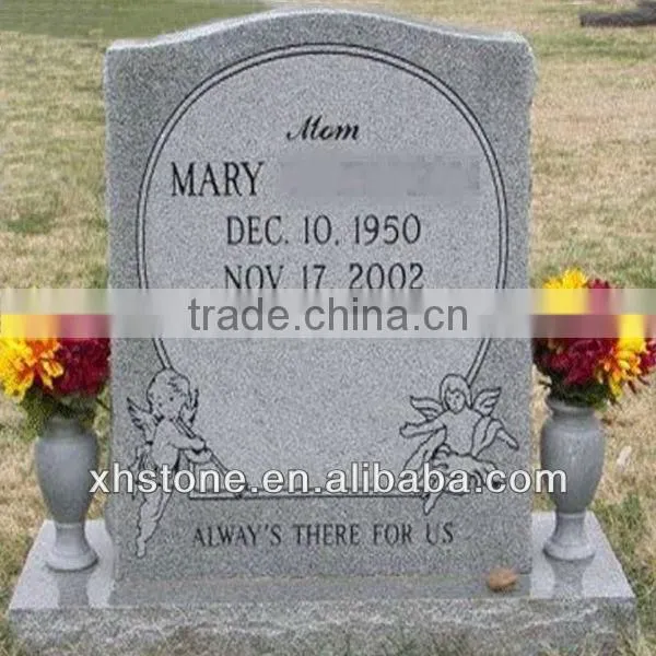 Mary Granite Memorial Headstone for Hot Sale