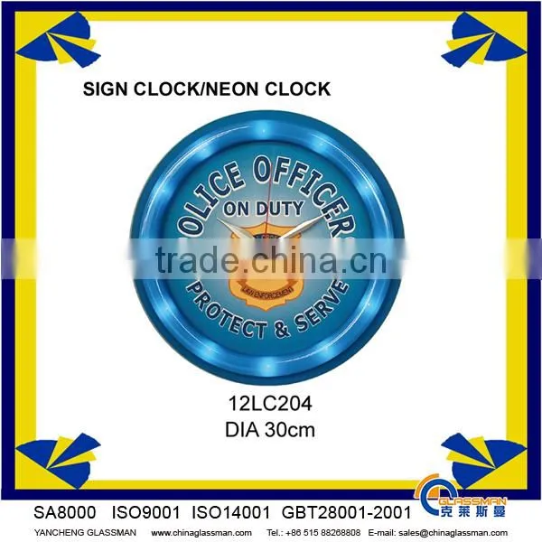 Exclusive custom led clock 12LC203