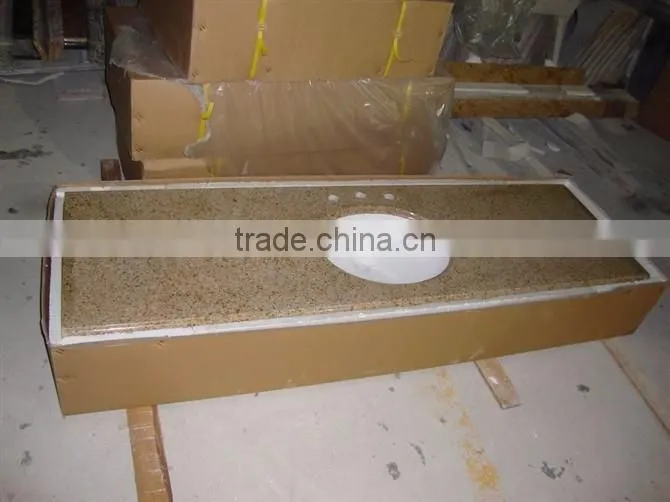 Hot sale yellow granite countertop and kitchen countertop
